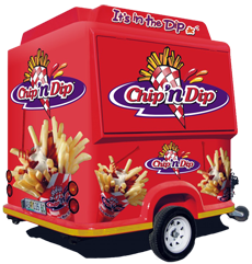 Mobile Chip n Dip Catering Trailer in Gauteng - Hire for events in Johannesburg